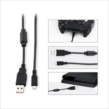 1,8 M USB Įkrovimo Kabelis Su Magnetinių PlayStation 4 PS4/Slim/Pro