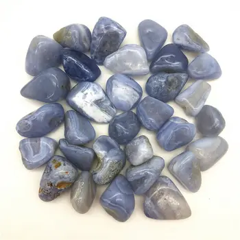 100g Didelis Fizinis Mėlynos spalvos Nėrinių Agatas Ritosi Kvarco Kristalo Akmenų Gydomųjų Pavyzdys Natūralių Akmenų ir Mineralų