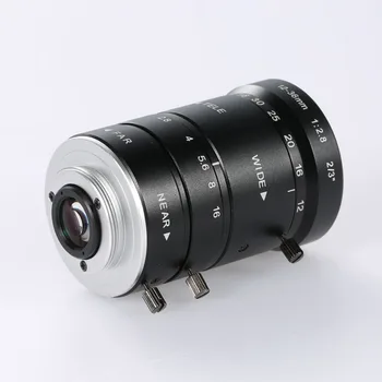 10MP 12-36mm F2.8 - F16 CCTV Pramonės Zoom Mikroskopo Objektyvas Didelis, Peržiūrėti Aukštos Darbinis Atstumas CS C Mount Objektyvas Didelio Taikinio Paviršių