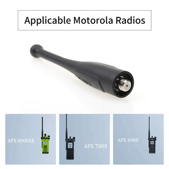 5 Vnt MOTOROLA OEM APX7000 Radijo Stubby Antenos 764-870 MHz GPS NAR6595A PLAKTI ANTENA
