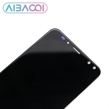 AiBaoQi Naujas Originalus 5.99 Colių Jutiklinis Ekranas +2160x1080 LCD Ekranas Asamblėjos Pakeisti Oukitel K6 Telefono