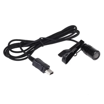 Aukštos Kokybės Mini Mikrofonas Profesinės Mini USB Išorinis Mikrofonas Mikrofonas Su Segtuku, dėl GoPro Hero 3/3+