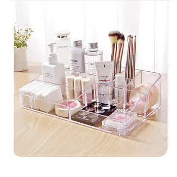Didelis Kosmetikos Laikymo Kasoje Talpinimo Kosmetikos Plastinės Talpinimo Stalas Vonios Kosmetikos, Papuošalų Laikymo Dėžutė