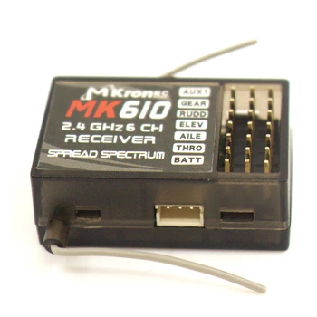 DSM2 MK610 AR6100 2.4 G 6CH RC Imtuvo Bind Plug Fit 