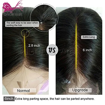 EAYON Ilgio Bob Žmogaus Plaukų Nėriniai Priekiniai Perukas Brazilijos Glueless Šilkiniai Tiesūs Plaukai, Perukai Remy Plaukų 13x6 Nėriniai Perukas Moterims