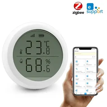 EWelink Zigbee Smart Home Belaidžio Temperatūros Jutiklis Namų Automatikos Scena Apsaugos Signalizacijos Temperatūros, Drėgmės Jutiklis