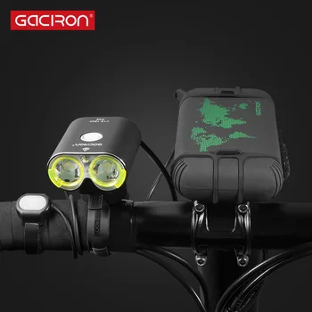 Gaciron V13 Split Tipo Dviračio Priekinės šviesos Rasės IPX6 Vandeniui dviračių šviesos 1600 Liumenų, Dviračių Priedai
