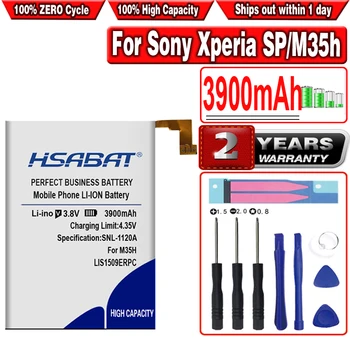 HSABAT Naujas 3900mAh LIS1509ERPC Baterijos Naudoti Sony Xperia SP/M35h/M35/ HSPA C5302/LTE C5303/C5306 /HuaShan c530x telefono baterija
