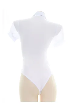 Japonijos Mielas Kūno Kostiumas Seksualus Vienas Gabalas apatinis Trikotažas Moterims Erotinio Balta Ddlg Bodysuits Sleepwear Seksualus Roleplay Moksleivė Vienodas