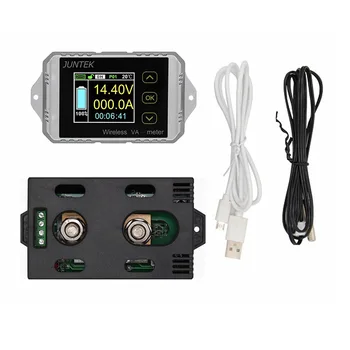 JUNTEK PVM-4300 Wireless Digital voltmeter ammeter 0.01-400V 0.1-300A Dabartinis Įtampos Elektros Belaidžio Spalvos Daugiafunkcį Skaitmeninį