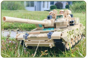 Karinė Kinijos Tankas 99A modelių Kūrimo Rinkinys, Suderinamas WW2 Armijos Panzer Kareivis Duomenys Blokai, Plytos, Žaislai Childern