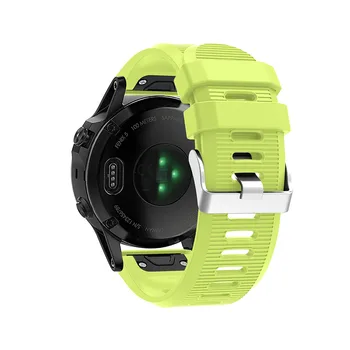 Karšto 26MM Watchband Dirželis Garmin Fenix 5X Garmin Fenix 3 3 HR GPS Žiūrėti Greitas Spaudai Silikono Easyfit Riešo Juostos Dirželis