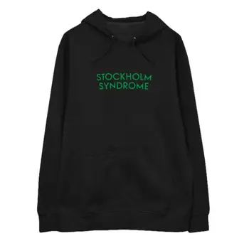 Kpop straykids Seungmin pačiu paprastos raidės spausdinimo puloveris hoodies unisex mados vilnos/plonas laisvas palaidinukė