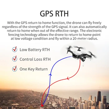 LAUMOX W12 Anti-shake 3 Krypties Gimble GPS Drone Su WiFi 2KM FPV 4K HD Kamera Brushless Variklio, Sulankstomas Quadcopter Vs EX4 X12