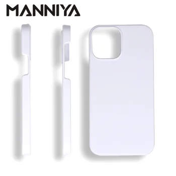 MANNIYA Naujas iphone 12 mini/12/12 pro/12 pro max 3D Sublimacijos Tuščią baltą Telefono Atvejais 10vnt/daug