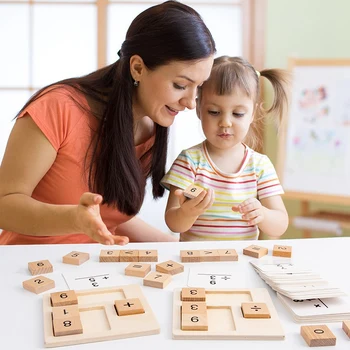 Mediniai Žaislai Matematika Matematika Be To, Atimtis Daugyba Dalyba Skaičius Mokymosi, Ugdymo, Vaikams, Žaislai