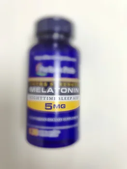 Melatoninas 5 mg Timed Release-120 Melatoninas yra svarbus natūralų miego ciklą nemokamas pristatymas