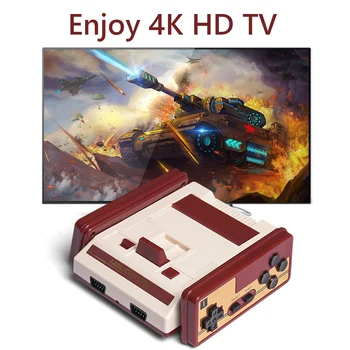 Mini MK Retro Žaidimų Konsolės 8 bitų HDMI Vaizdo Žaidimų Žaidėjas Built-in 620 Žaidimai Paramos 4K HD TV su Game Controler Dovanų JAV Plug