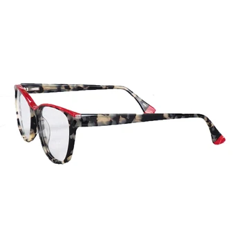 Moterų Aikštėje akinių Rėmeliai moterų Cateye derliaus akinių rėmeliai šviesos acetatas mados vėžlio akinių rėmelių akiniai