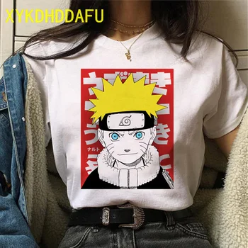 Naruto Japonijos Vyrų Grafinis Marškinėliai Unisex Streetwear Anime Sasuke T-shirt Vasaros Hip-Hop Vyrų Negabaritinių Marškinėlius Viršūnes Tees Marškinėliai