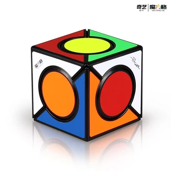 Naujas QiYi Šešių Taškų Greičio Magic Cube Profesinės Puzzle Kubeliai Švietimo Žaislai Vaikams Dovanų Cubo Magico