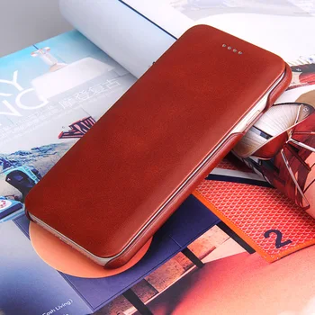 Nekilnojamojo odos padengti iphone7 Originali Karvės Odos dėklas maišeliai verslo telefono dėklas 