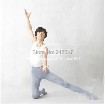 Nemokamas Pristatymas Naujos Vyrų baleto šokių aksesuarai Baleto Kostiumas mokymo pėdkelnės kelnės Lycra Mens baleto aukštos kojinės F-0599