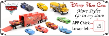 Nr. 109-135 Disney Pixar Cars 3 2 METALO Diecast automobilių Disney McQueen 1:55 Diecast Reta kolekcija vaikas žaislai Vaikams Berniukams Dovana