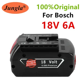 Original18V 6.0/8.0/10ah įkraunama ličio jonų baterija Bosch 18V 6.0 atsarginę bateriją nešiojamų pakeitimo BAT609