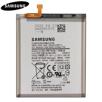 Originalios Baterijos EB-BA515ABY Samsung Galaxy A51 Pakeitimo Telefono Baterija Autentiška Baterija 4000mAh