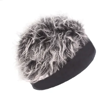 Perukas kepurės gatvės klaidingą be kraštų melon odą kepuraitė nesąžiningi savininkas skrybėlę vyrams ir moterims