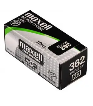 Pilas de boton Maxell bateria originalus Oxido de Plata SR721SW lizdinės plokštelės 10X Nds