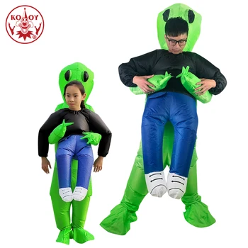 Pripučiami Svetimų Kostiumas Helovinas Kostiumų Suaugusiems Vaikas Monstras Cosplay Pripučiamas kostiumas