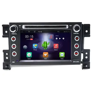 Quad Core Android 10.0 Car DVD GPS Navigacijos 2005-Už Suzuki grant Vitara 2G+32G Vairas Kontrolės Kamera Žemėlapyje