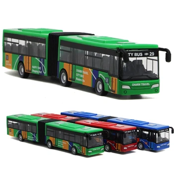 Vaikų Diecast Modelio Transporto priemonė, Autobusas Automobilio Žaislai Mažas Kūdikis Traukti Atgal, Žaislai