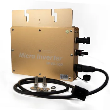 Vandeniui IP65 300W Saulės Galia AC120V/230V Tinklo Kaklaraištis Micro Keitiklio Inversor 300Watt Dėl Tinklelis, Saulės Energijos Sistemos, Namų