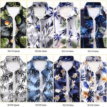 Vyriški Gėlių Marškinėliai 2020 M. Vasarą Naujas Mados Atsitiktinis Plius Dydis 5XL 6XL 7XL Trumpas Rankovės Havajų Marškinėliai Vyras Prekės Rūbai