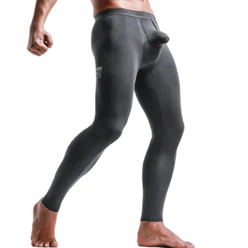 Vyriški modalinis šiltas kelnes ilgai johns stilius Super Didelis šviesos šaltinio boksininkų vyrų rudens underwears comfortble spalvų 092 vidurio juosmens