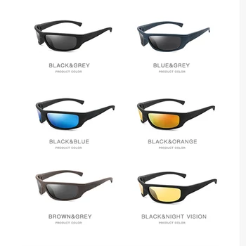 Vyriški Poliarizuoti Saulės Glasse 2020 Polaroid Akiniai nuo saulės Vyrams Naktinio Matymo Akiniai nuo saulės Moterims Klasės Prekės ženklo Karšto Pardavimo Unisex Akiniai